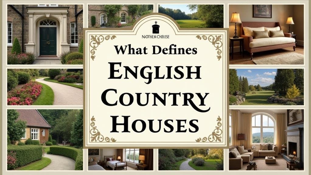 What Defines English Country Houses?